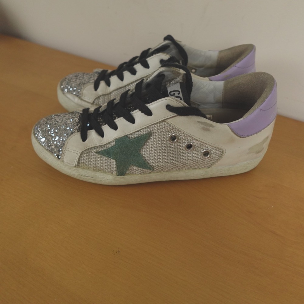 Golden Goose Superstar Glitter‎ Sneakers - Picture 8 of 16